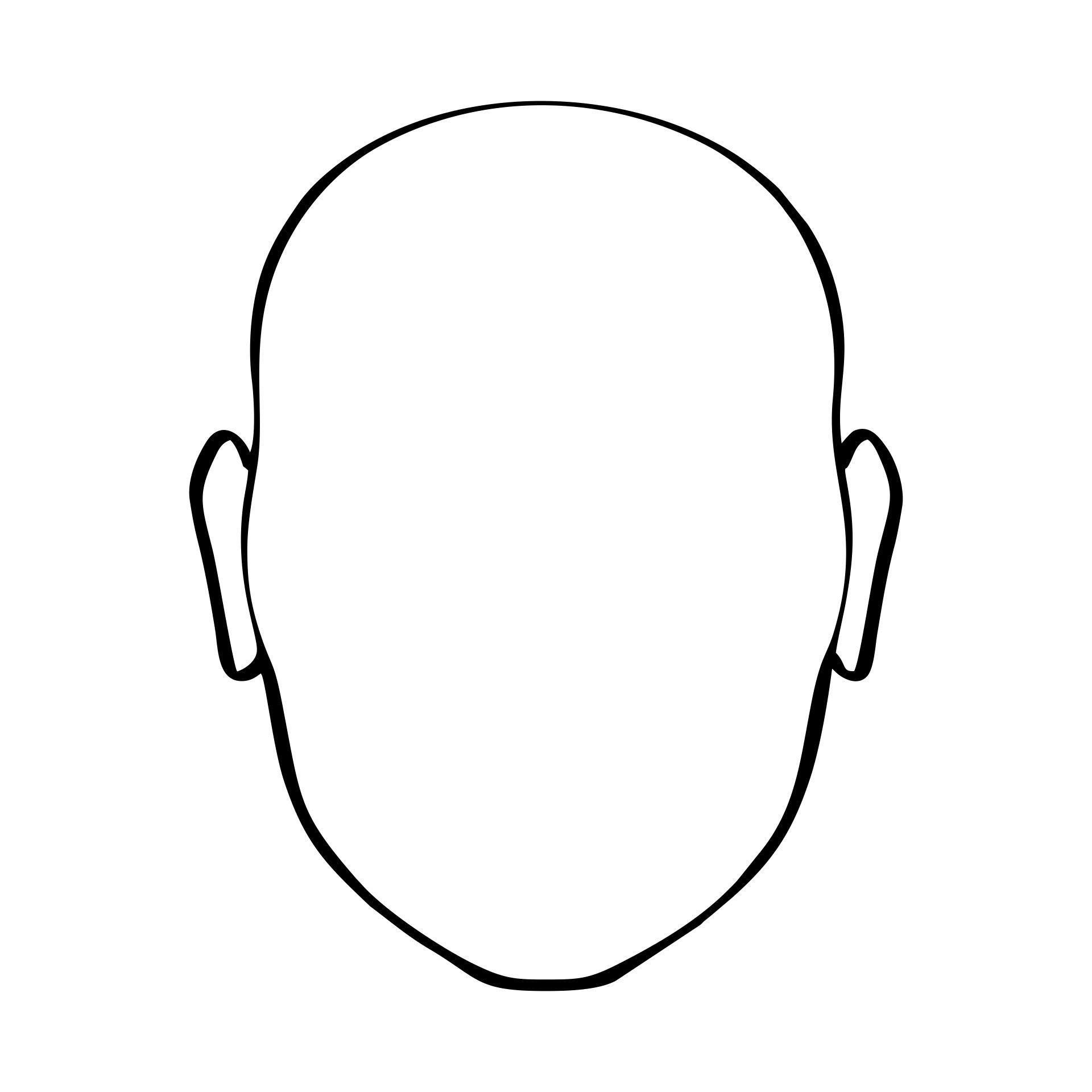 Head Template 10 Free PDF Printables Printablee