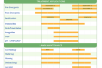 Lawn Care Calendar Schedule DIY Tips Year round DIY Lawn Maintenance