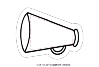 Megaphone Printable Template Fill Online Printable Fillable Blank PdfFiller