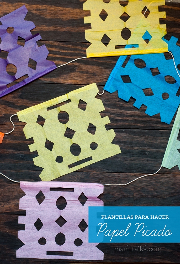 Easy Papel Picado Template Printable