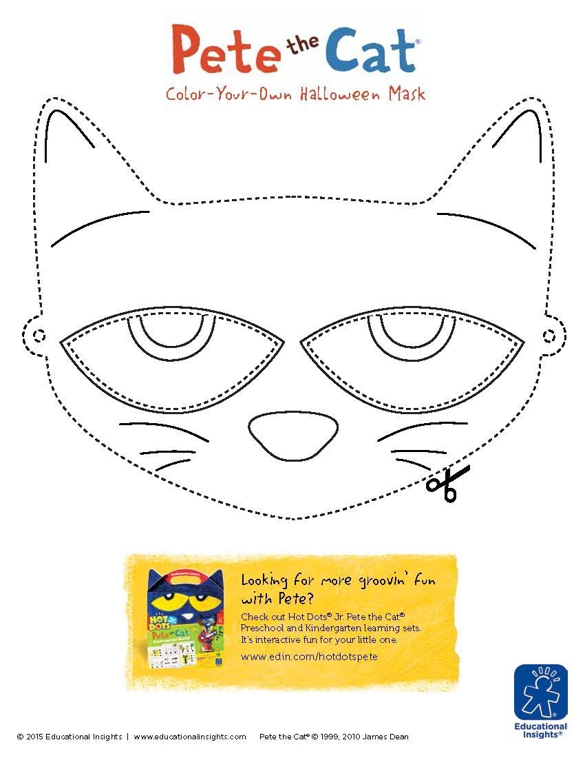 Pete The Cat Headband Printable Template