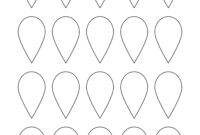 Printable Flower Petal Templates For Making Paper Flowers