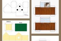 Printable Paper Doll House