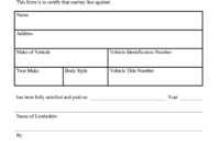 Sc Title Template Fill Fill Online Printable Fillable Blank PdfFiller