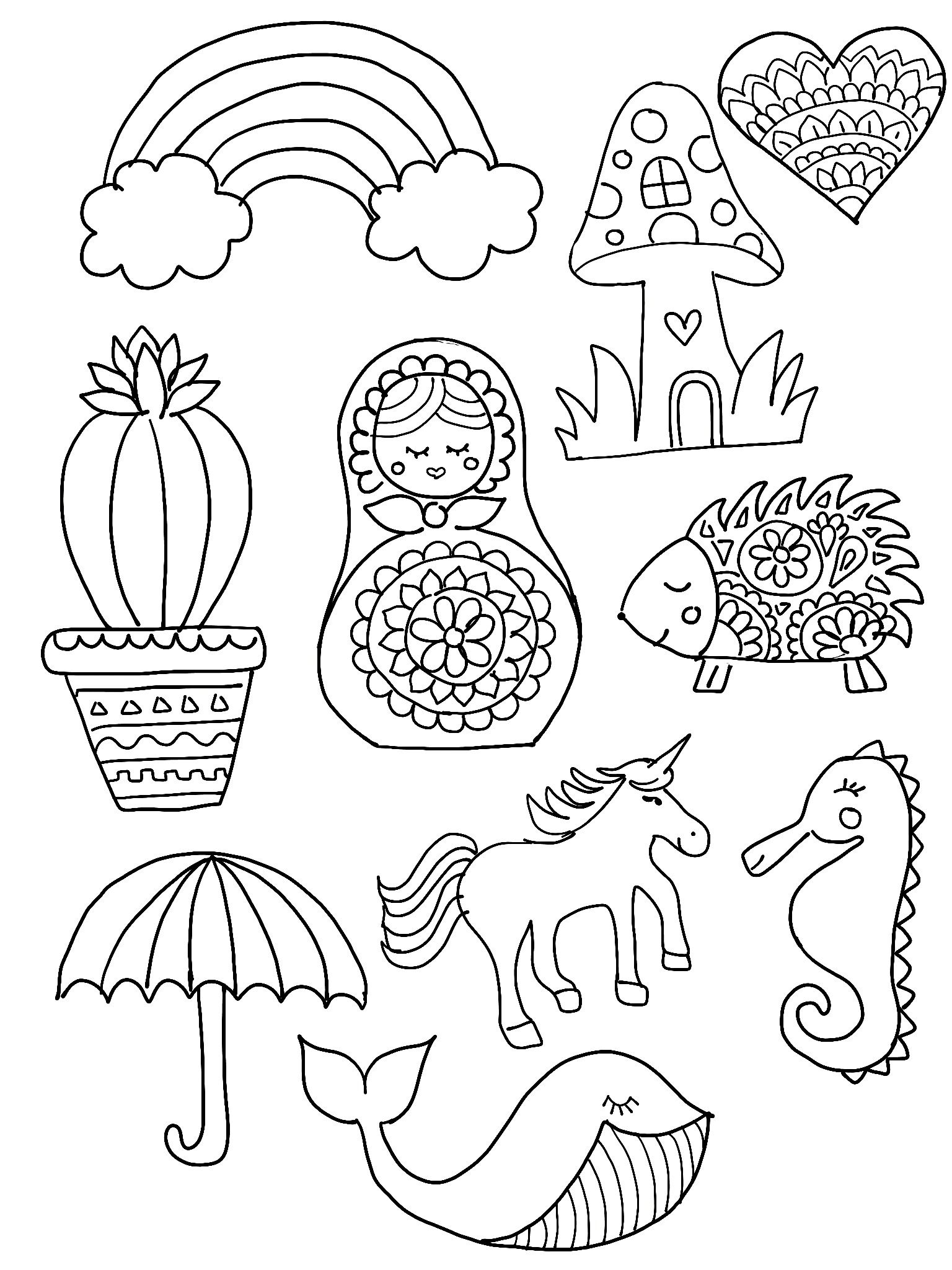 Shrinky Dink Patterns