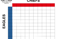 Super Bowl Squares Template How To Download Your Free Printable