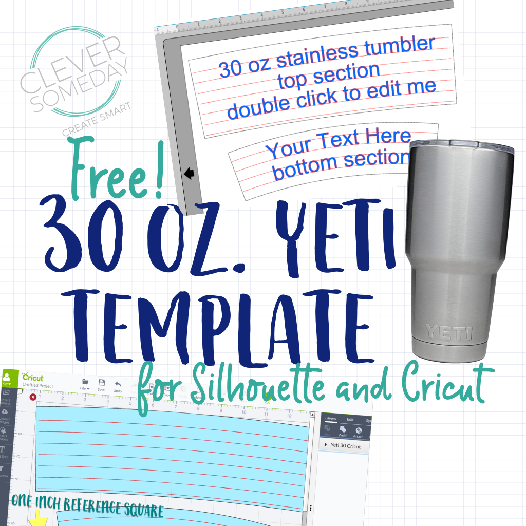 Yeti Tumbler Template Freebie